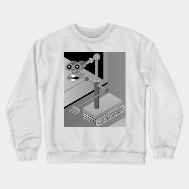 Robot Jack Model-X11 Crewneck Sweatshirt by dennye